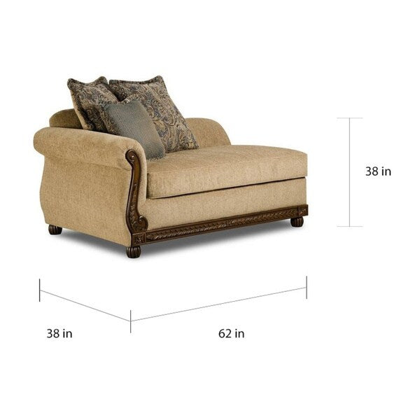Simmons Upholstery Outback Antique Chaise