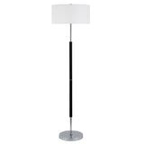 Simone 2-Light Floor Lamp with Fabric Shade