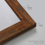 Simple Bathroom Rules-Premium Framed Canvas - Ready to Hang