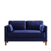 Simple Contemporary Style Living Room Sofa with Nailhead Decor