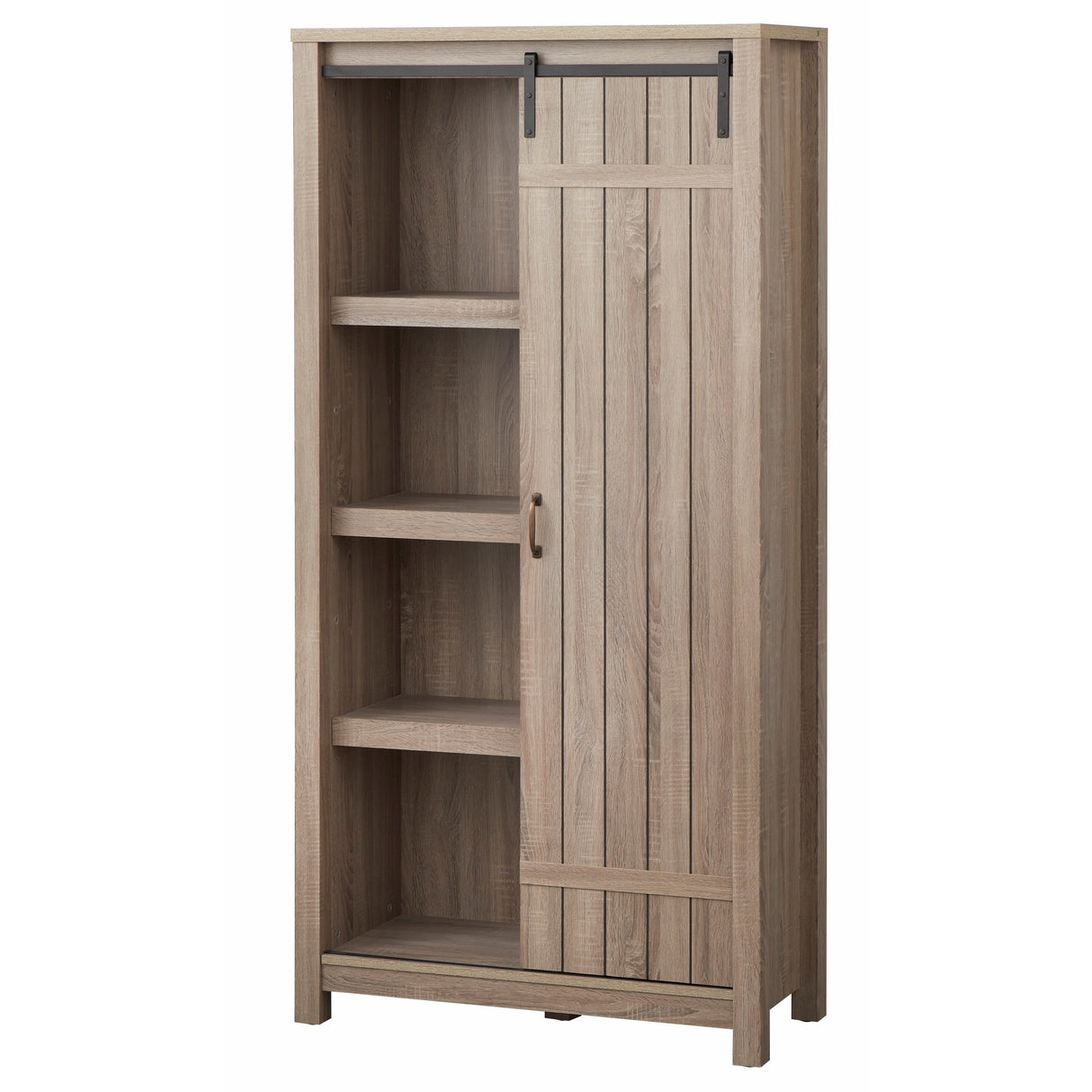 Simple Living Glasbern Barn Door Bookcase