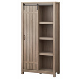 Simple Living Glasbern Barn Door Bookcase
