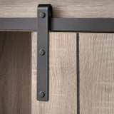 Simple Living Glasbern Barn Door Bookcase