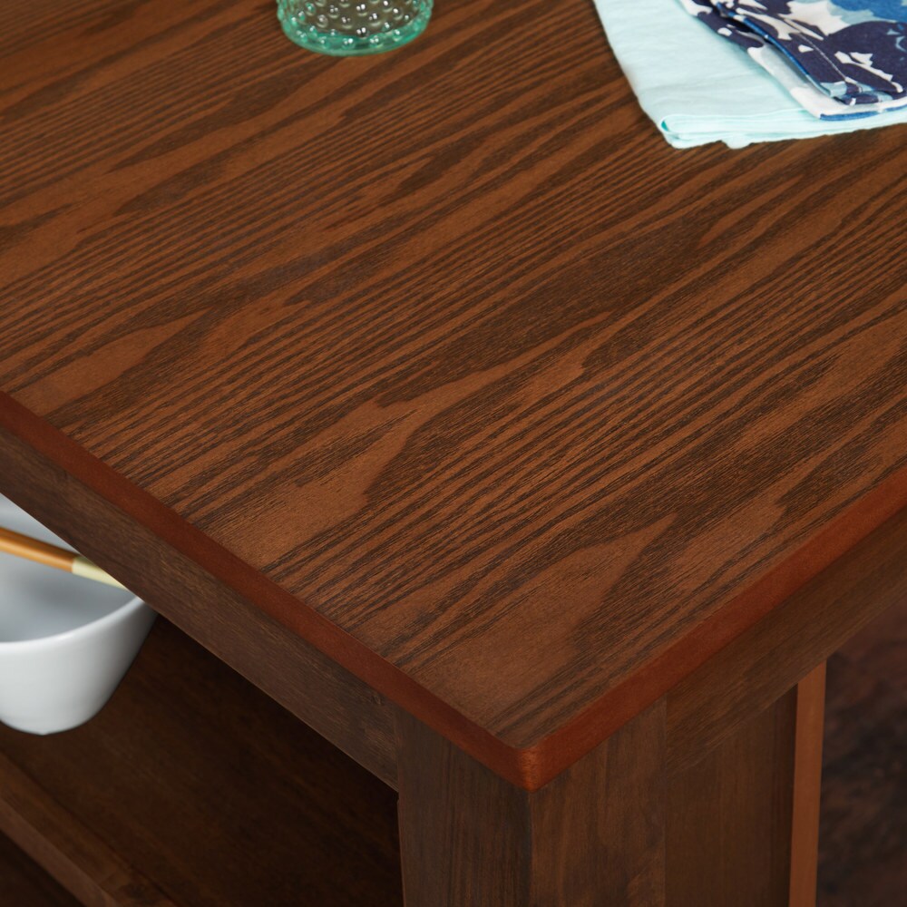Simple Living Keaton Counter Height Dining Table with Storage