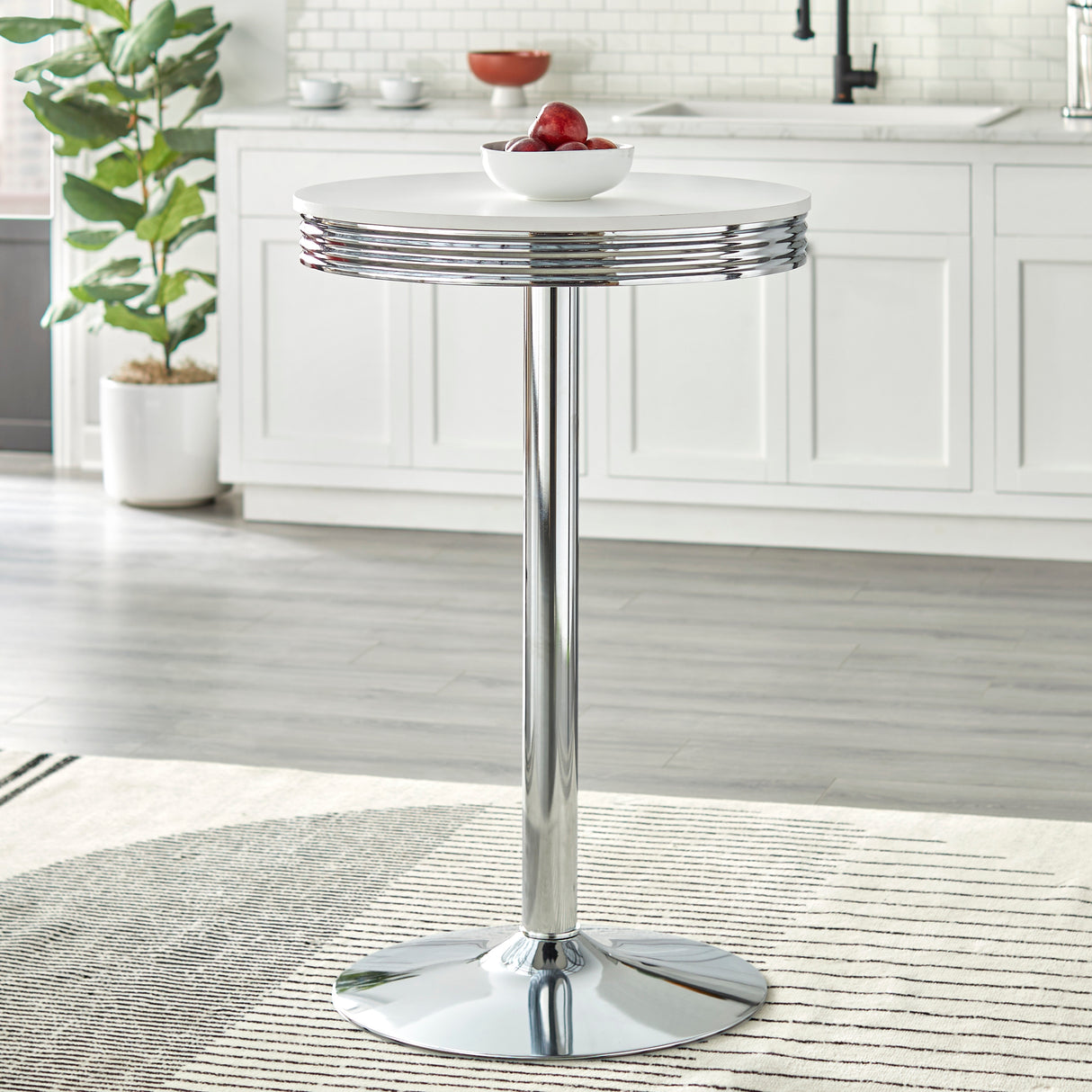 Simple Living Raleigh Retro Bar Table