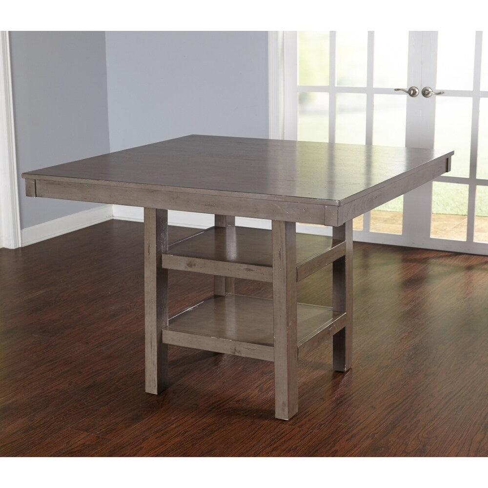 Simple Living Simon Counter Height Dining Table - Distressed Grey