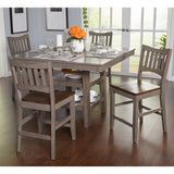 Simple Living Simon Counter Height Dining Table - Distressed Grey