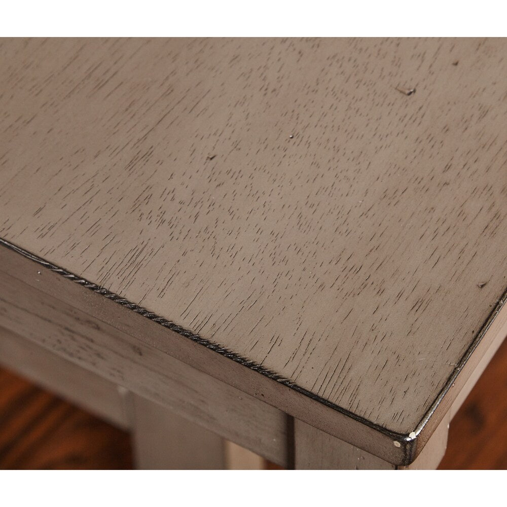 Simple Living Simon Counter Height Dining Table - Distressed Grey