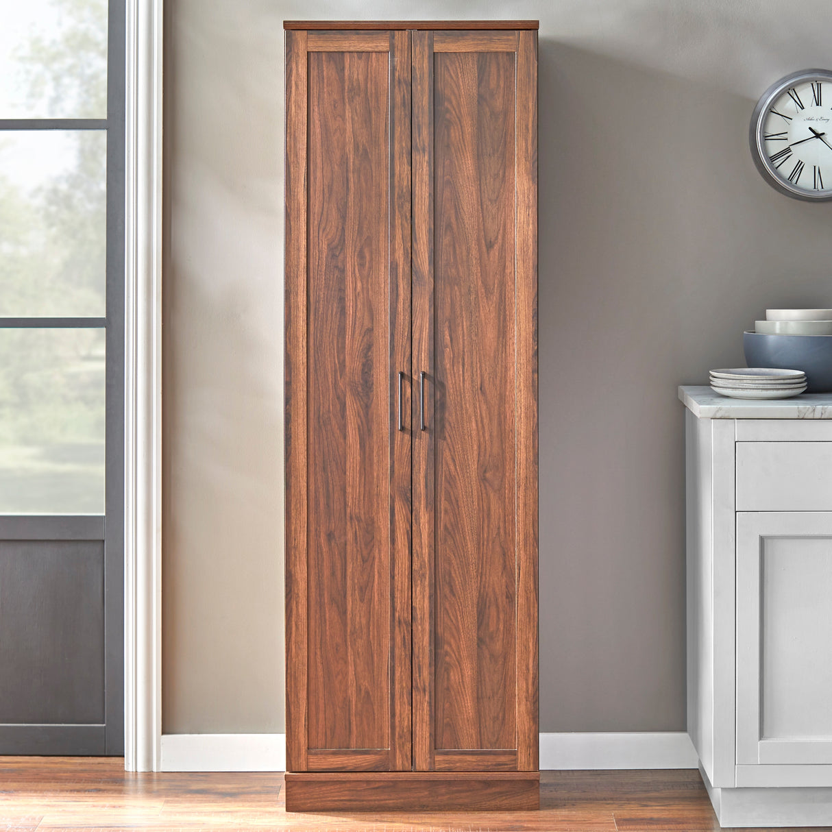 Simple Living Tanner Modern Farmhouse Pantry Cabinet