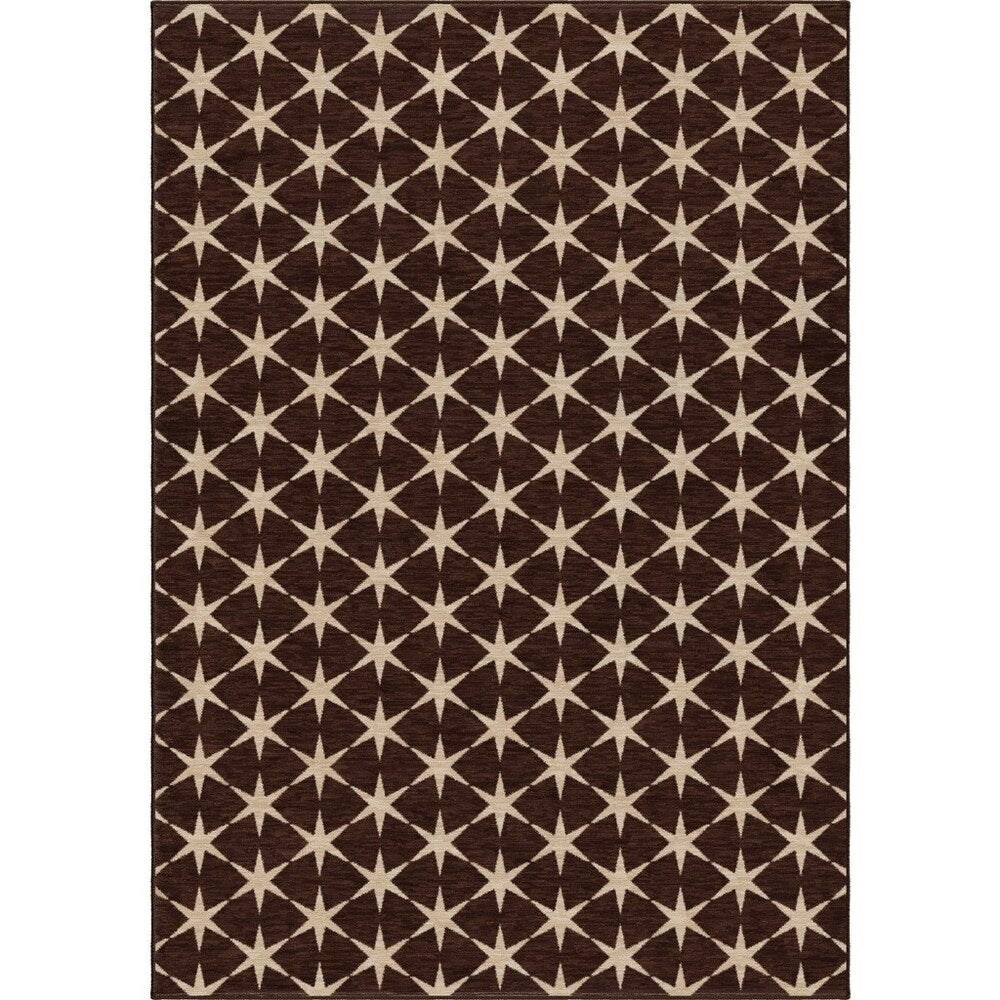 Simplicity Northstar Brown Area Rug