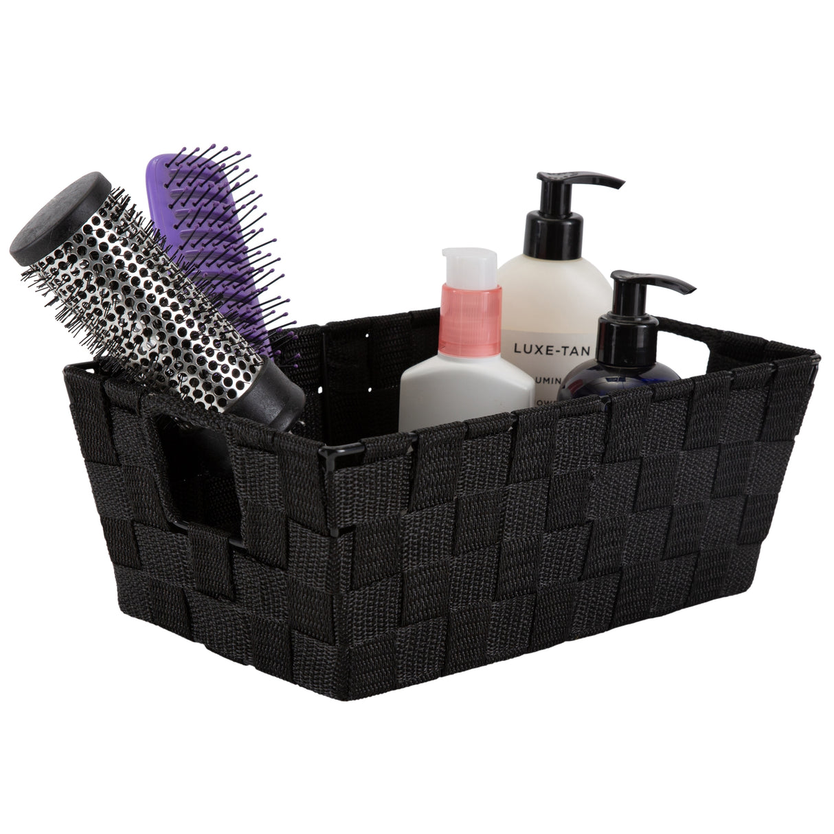 Simplify 2 Pack Small Woven Storage Shelf Basket