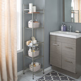Simplify 2-Tone Decorative Small Storage Basket in Ivory - 9.4"x 7"x 4.8"