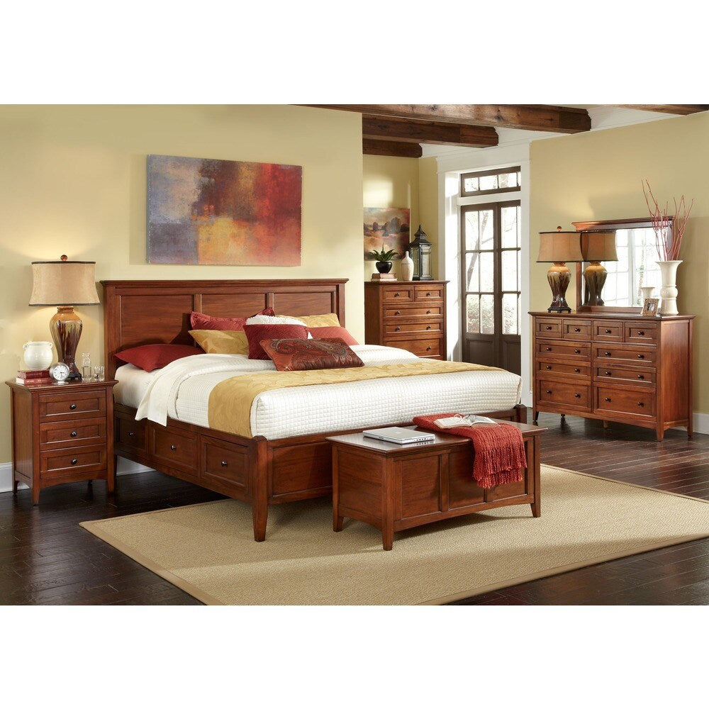 Simply Solid Aiden Solid Wood 5-piece King Bedroom Collection