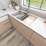 Sinber Undermount Double Bowl 304 Stainless Steel Kitchen Sink
