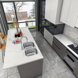 Sinber Undermount Double Bowl 304 Stainless Steel Kitchen Sink