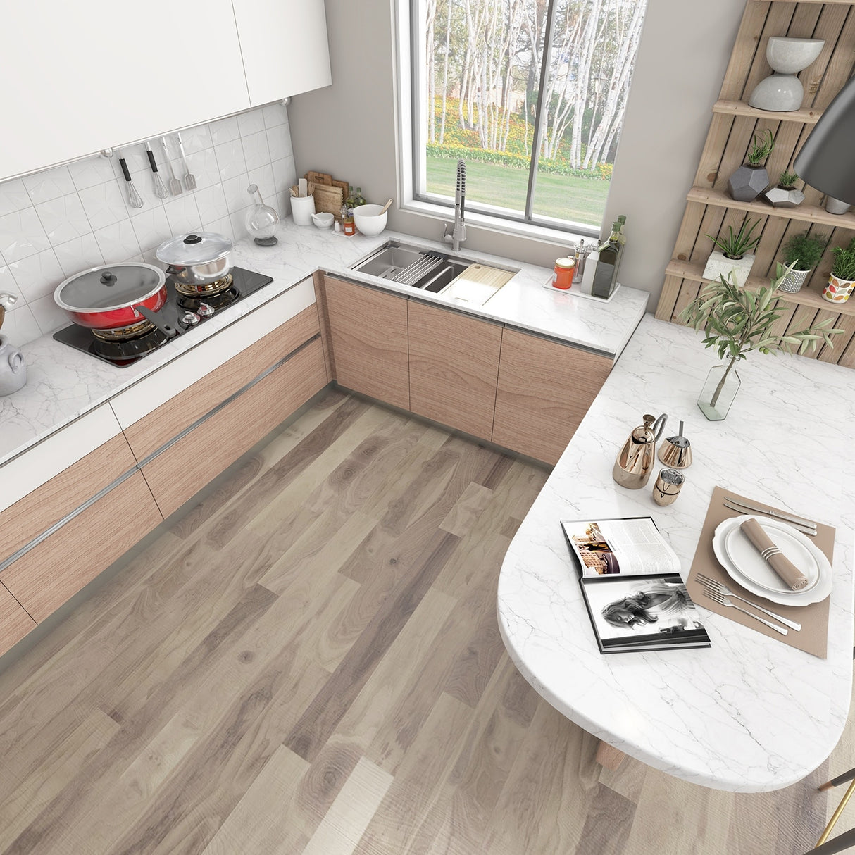 Sinber Undermount Double Bowl 304 Stainless Steel Kitchen Sink