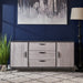 Sincere Mid Century Modern Faux Wood Cabinet by Christopher Knight Home
