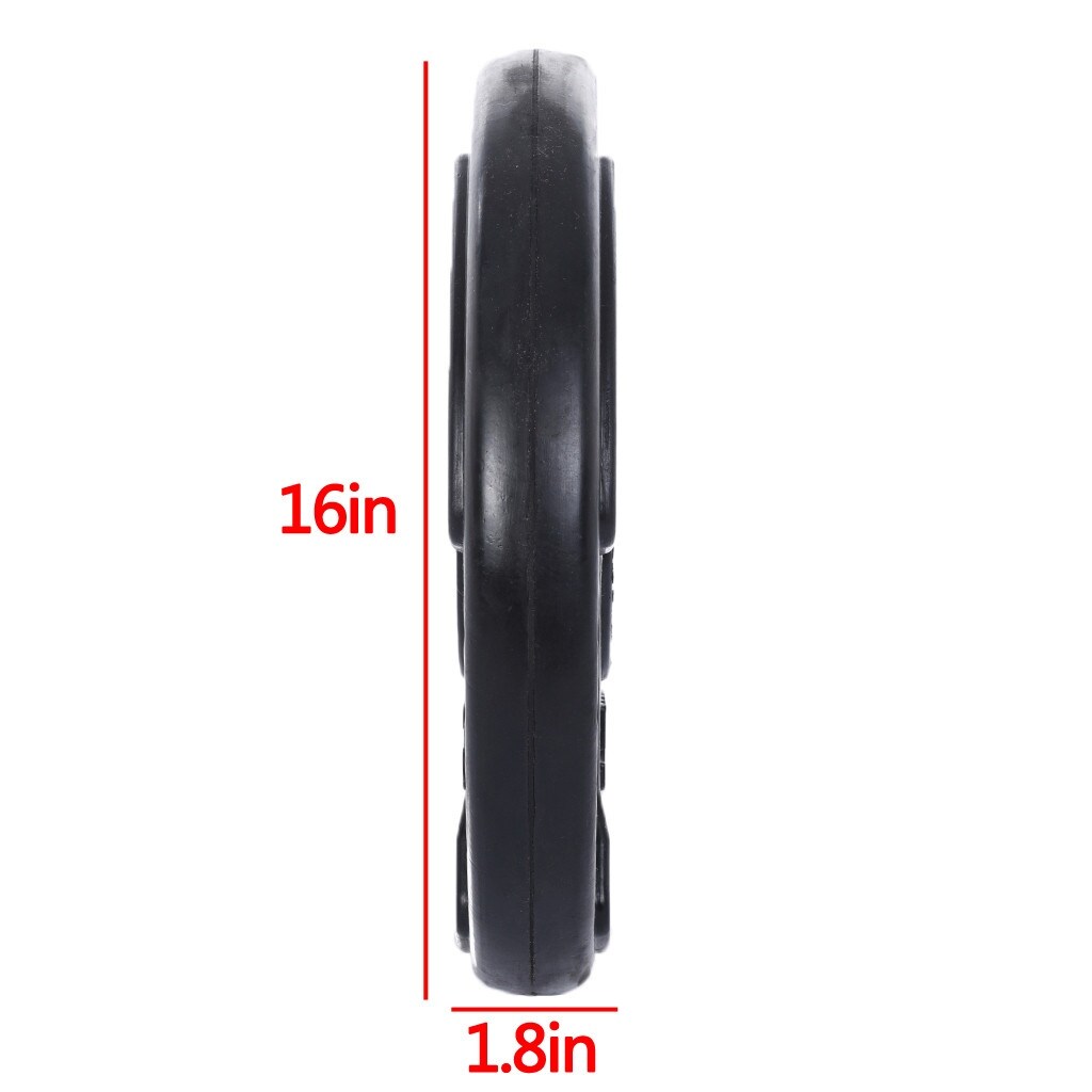 Single 20KG/44LB Plates Barbell Standard 2" Exercise Weights Gym Home