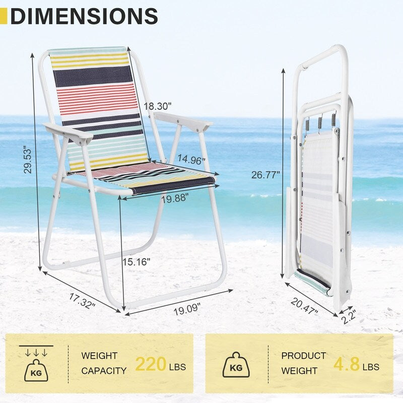 Single Folding Beach Chair