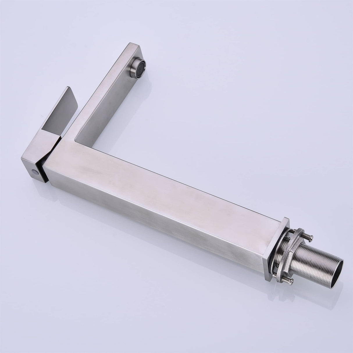 Single Handle Bathroom Vessel Faucet Brushed Nickel Single Hole Bathroom Vessel Sink Faucet Modern Basin Vanity High Taps