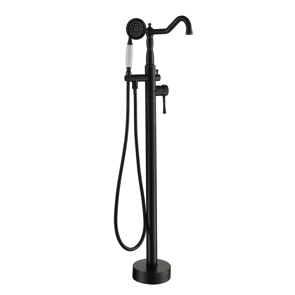 Single Handle Classical Freestanding Bathtub Faucet with Hand Shower Hand