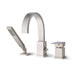Single Handle Deck Roman Tub Faucets/Filler with Handheld Shower