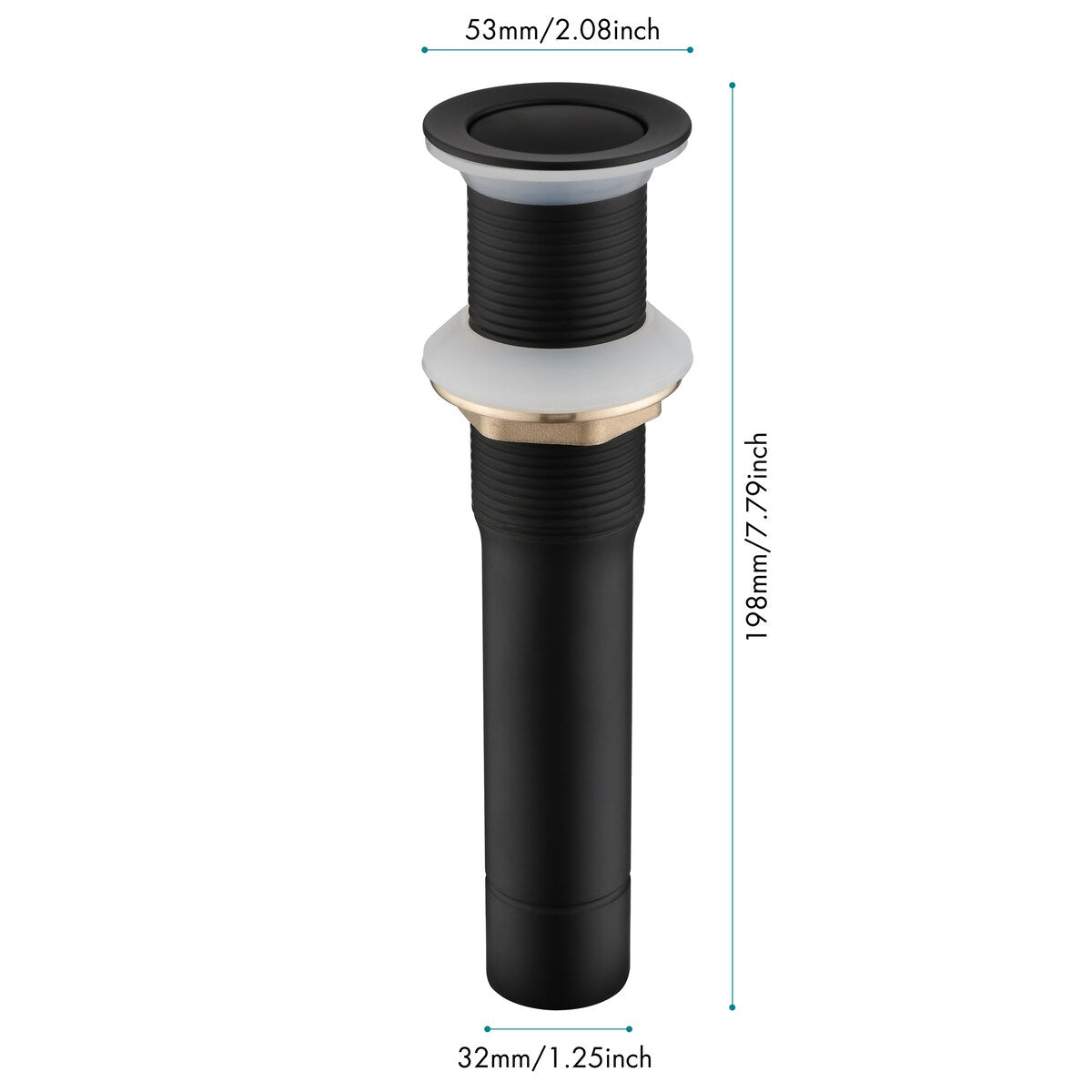 Single-Handle Gold Bathroom Faucet for Vanity - Durable and Stylish Design