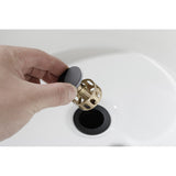 Single-Handle Gold Bathroom Faucet for Vanity - Durable and Stylish Design