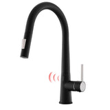 Single Handle Motion Sensor Activated Kitchen Sink Faucet