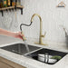 Single Handle Pull-Down Sprayer Kitchen Faucet