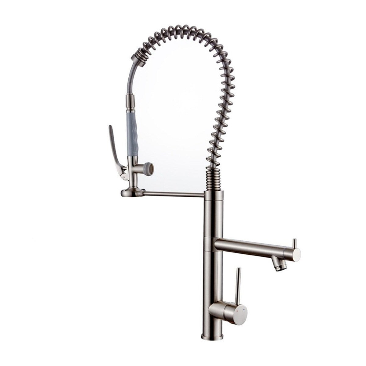Single Handle Pull Out Spray Kitchen Sink Faucet