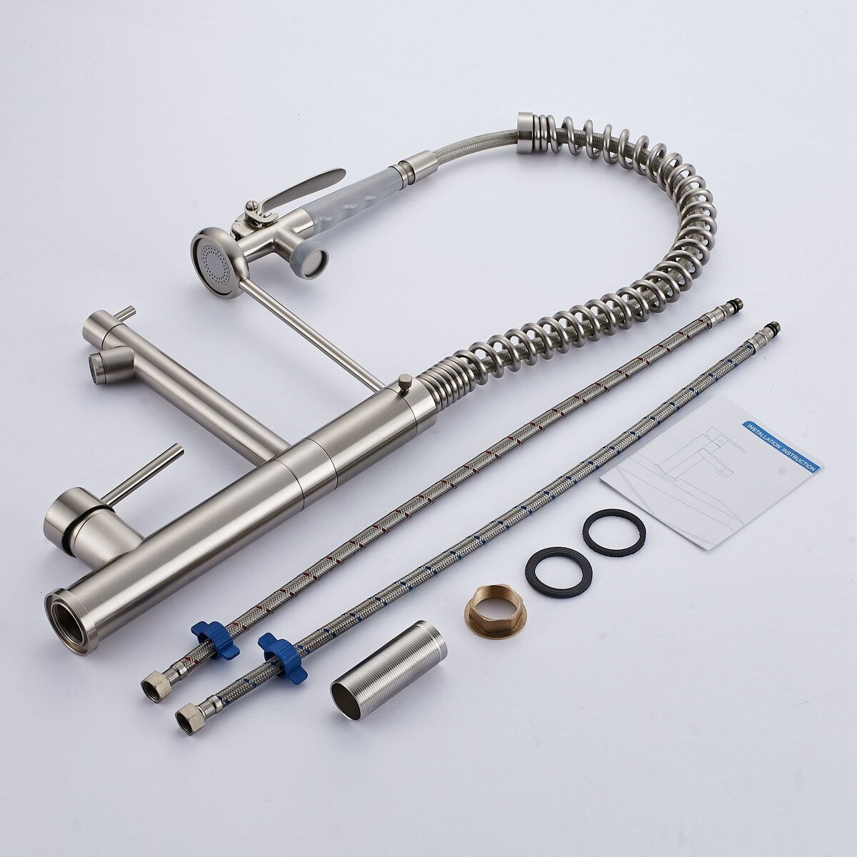 Single Handle Pull Out Spray Kitchen Sink Faucet