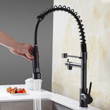 Single Handle Pull-down Kitchen Faucet