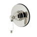 Single-Handle Three-Way Diverter Valve with Trim Kit