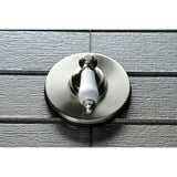 Single-Handle Three-Way Diverter Valve with Trim Kit