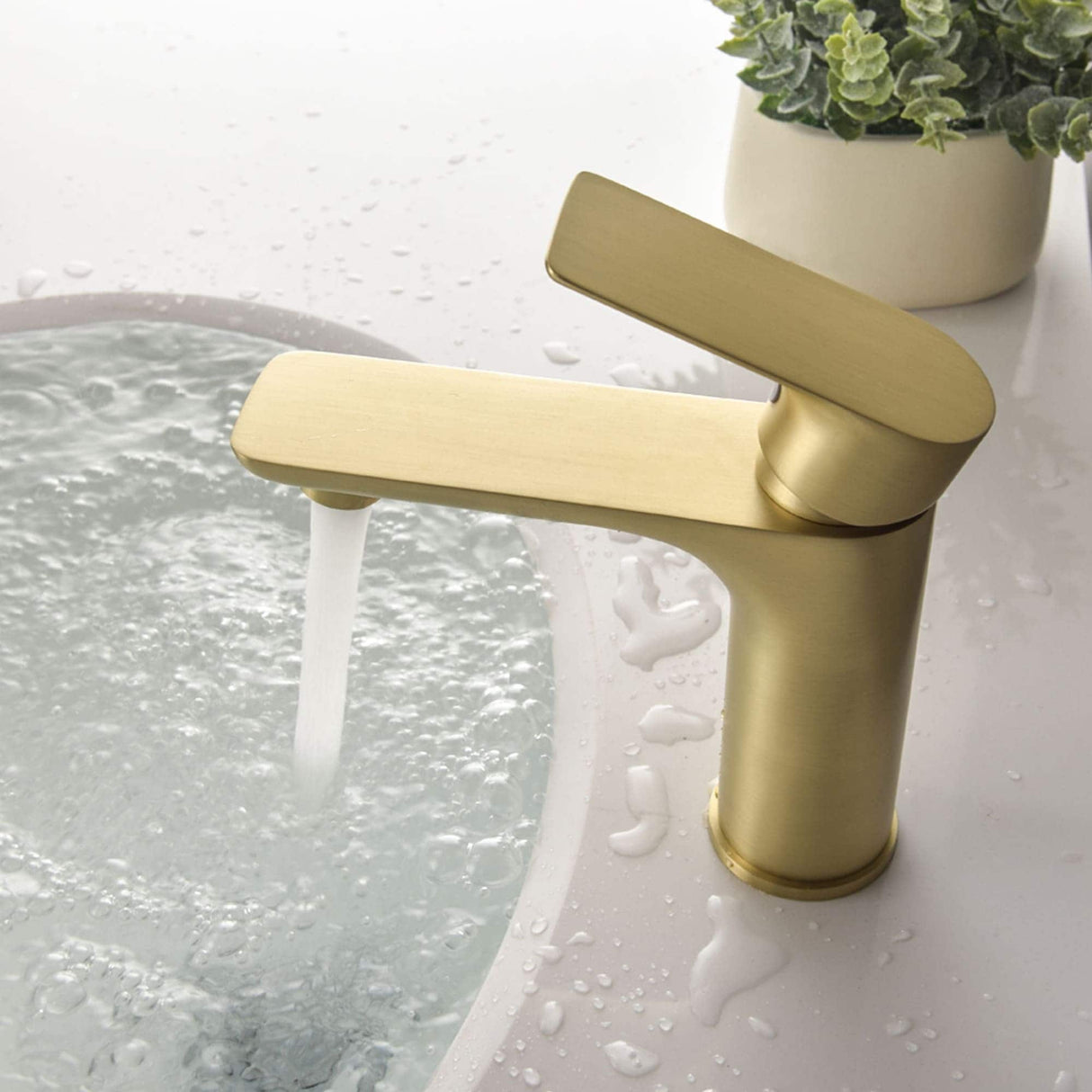 Single Hole Bathroom Sink Faucet Single Handle Bathroom Faucets Vanity Basin Faucet Modern Taps With Valve