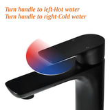 Single Hole Bathroom Sink Faucet Single Handle Bathroom Faucets Vanity Basin Faucet Modern Taps With Valve
