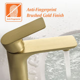 Single Hole Bathroom Sink Faucet Single Handle Bathroom Faucets Vanity Basin Faucet Modern Taps With Valve