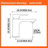 Single Hole Bathroom Sink Faucet Single Handle Bathroom Faucets Vanity Basin Faucet Modern Taps With Valve