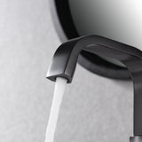 Luxier BSH14-S Single Handle Single Hole Bathroom Faucet with Drain