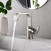 Luxier BSH14-S Single Handle Single Hole Bathroom Faucet with Drain
