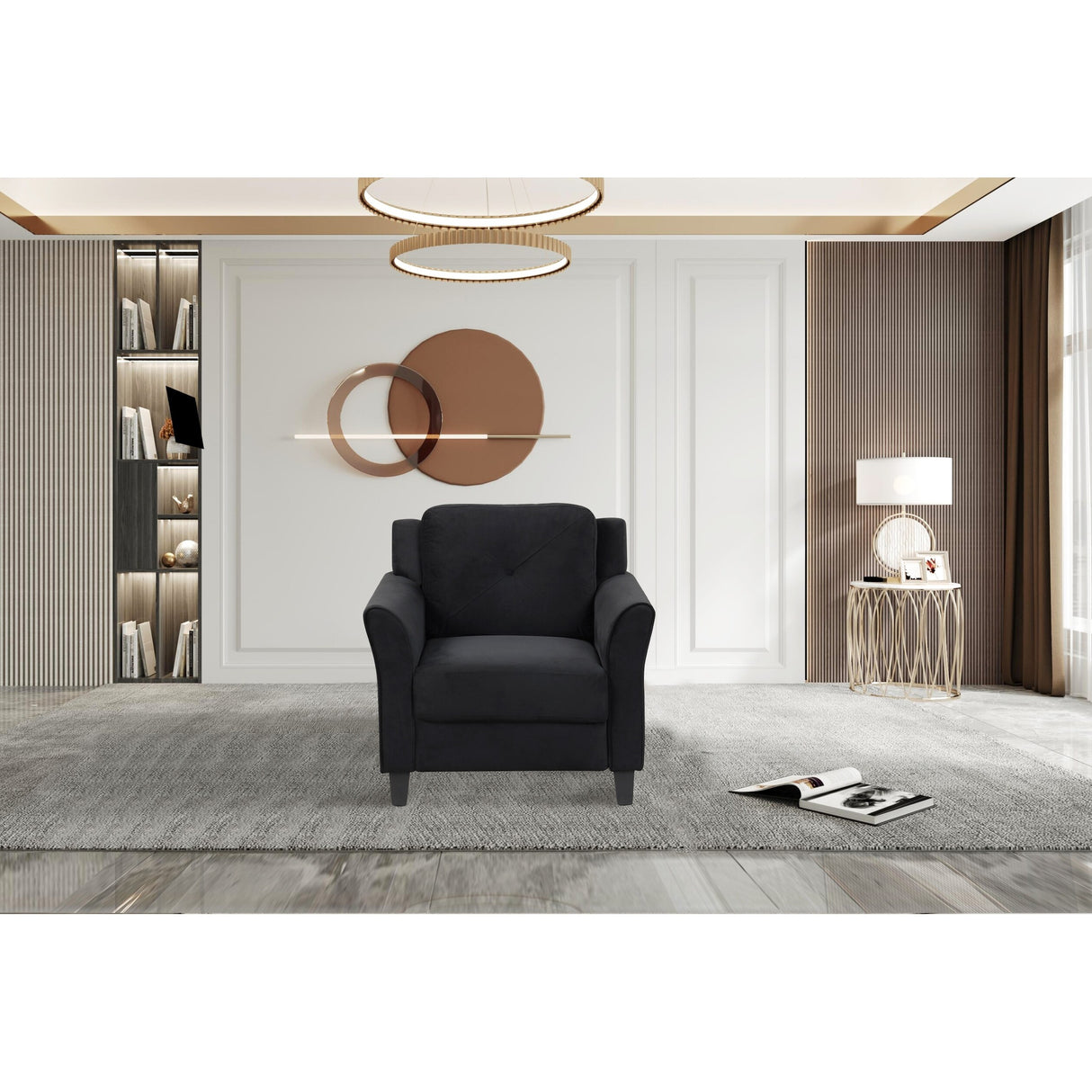Single Seat Living Room Chair - 31.10 x 29.50 x 43.40