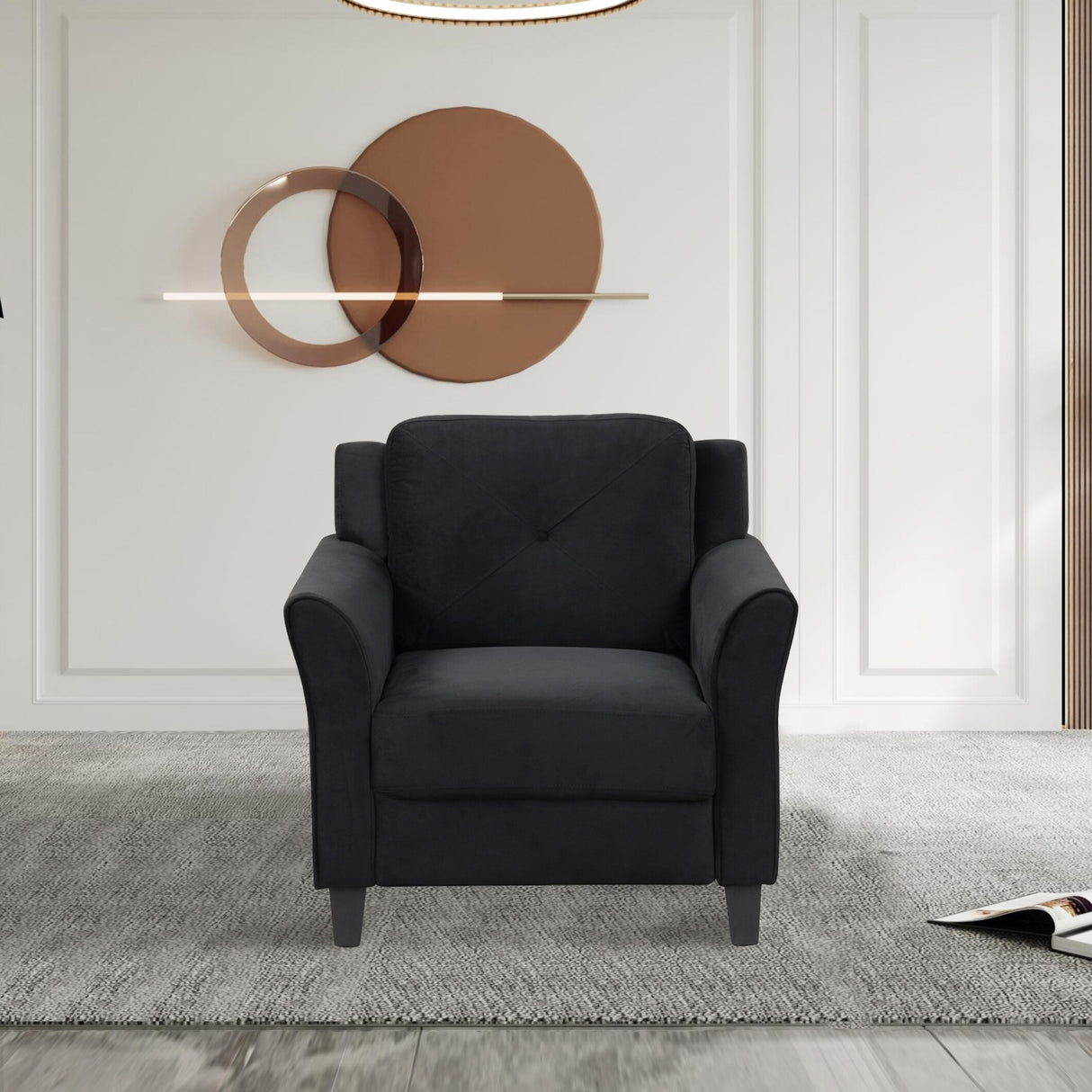 Single Seat Living Room Chair - 31.10 x 29.50 x 43.40