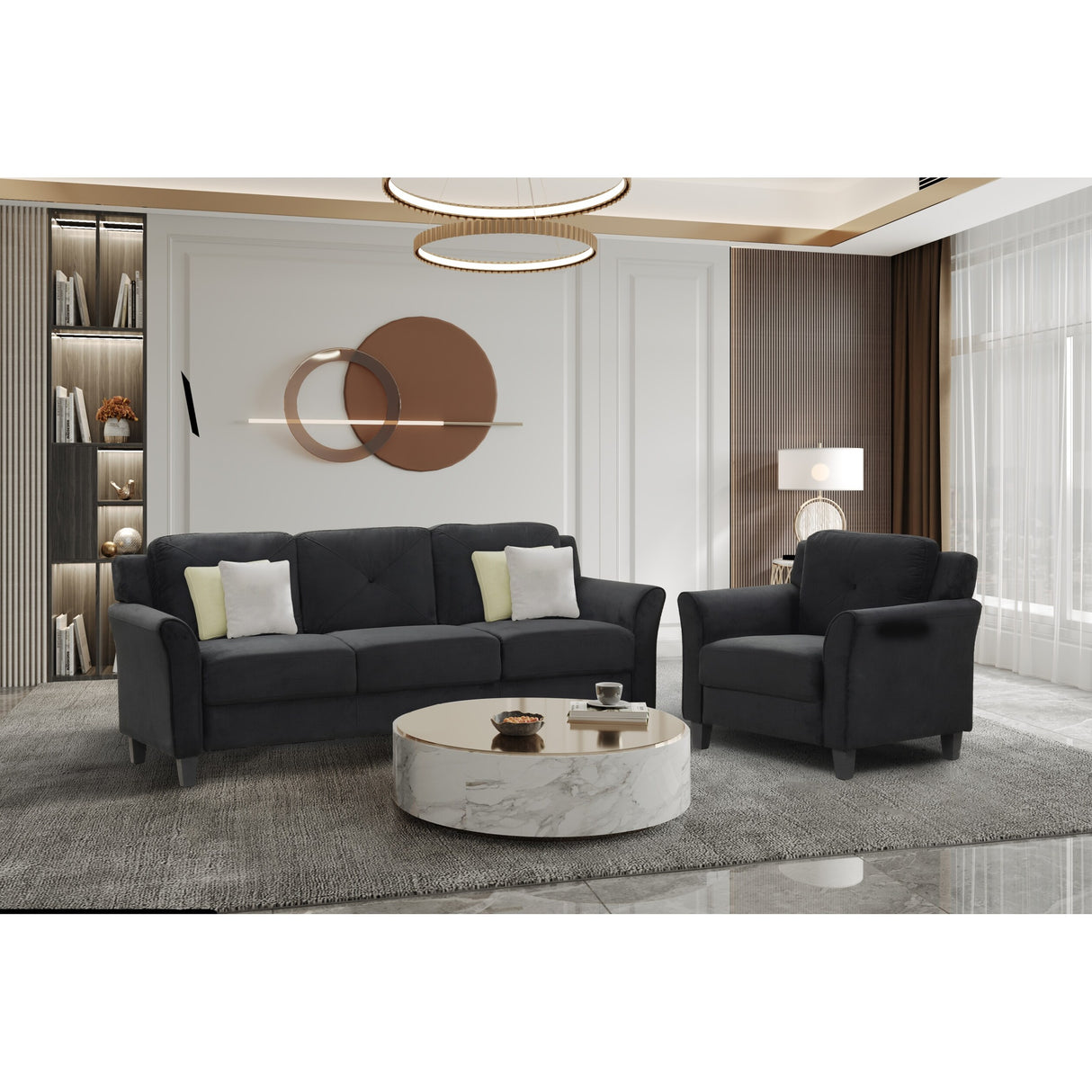 Single Seat Living Room Chair - 31.10 x 29.50 x 43.40