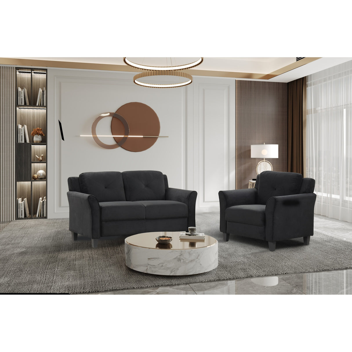 Single Seat Living Room Chair - 31.10 x 29.50 x 43.40