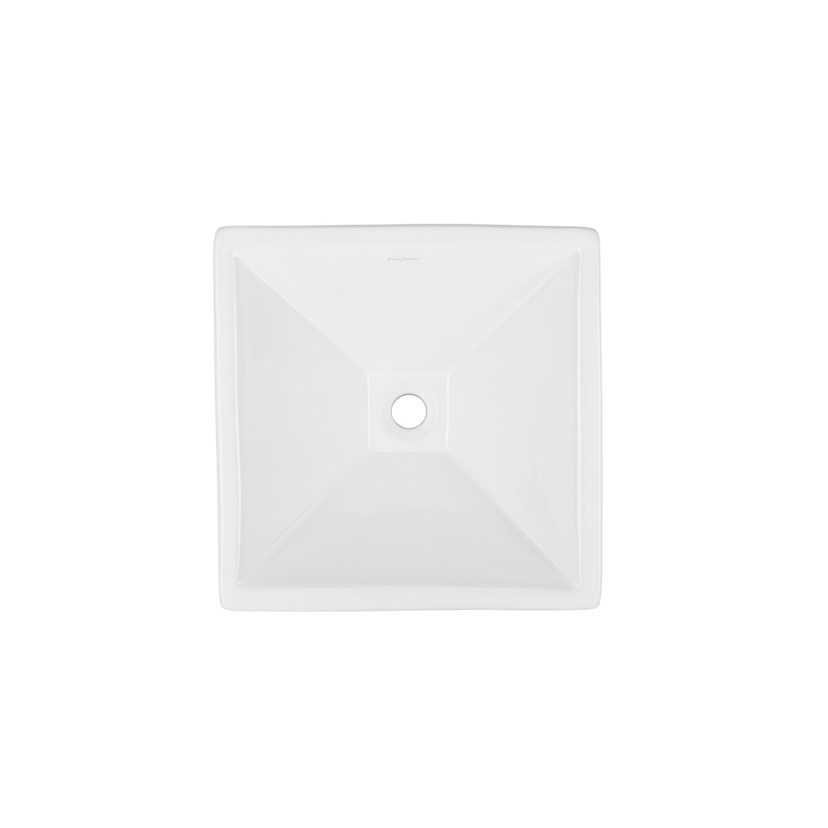 Sion One-Piece Pedestal Sink - 18.15" x 18.15" 32.25"