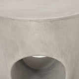 Christopher Knight Home Sirius Indoor Contemporary Lightweight Concrete Accent Side Table - 14.50"W x 14.50"D x 18.50"H