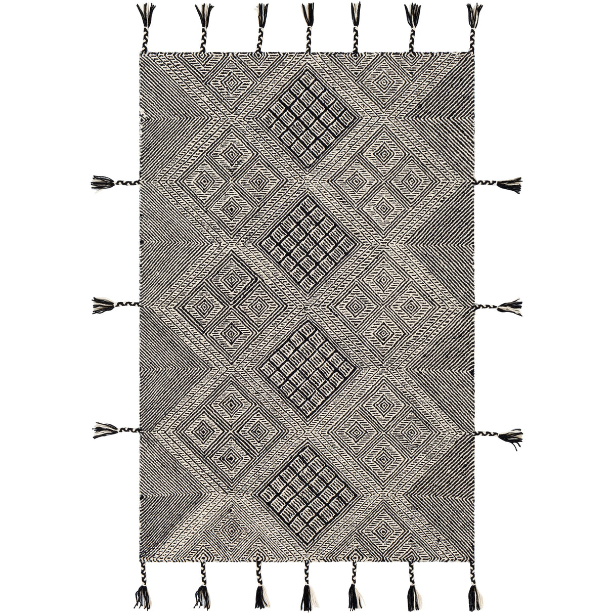 Artistic Weavers Siroua Hand Tufted Wool Moroccan Rug