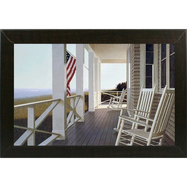 Sitting-ZHELU78765 Framed Print 21.75"x34.75" by Zhen-Huan Lu