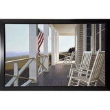 Sitting-ZHELU78765 Framed Print 21.75"x34.75" by Zhen-Huan Lu